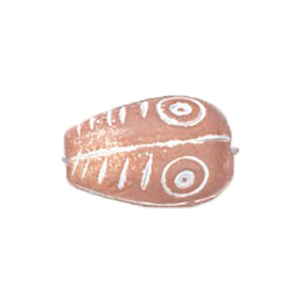 Hand painted Clay Beads 16497