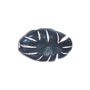 Hand painted Clay Beads 16510