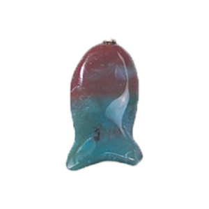 Tumbled and Faceted Agate Stone Pendants 16556