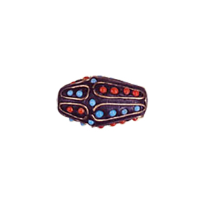 Decorated or Embellished Clay Beads 9481