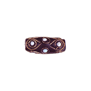 Decorated or Embellished Clay Beads 9484