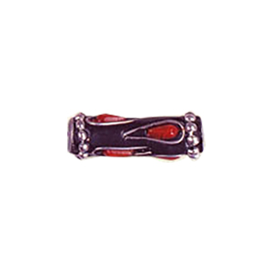 Decorated or Embellished Clay Beads 9490