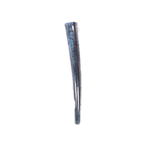 Hollow Metal Cone Beads stamped Metal sheet electroplated 16653
