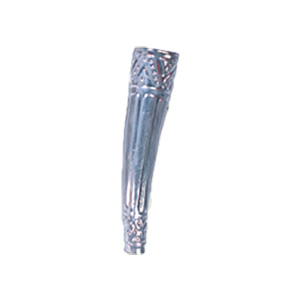 Hollow Metal Cone Beads stamped Metal sheet electroplated 16658