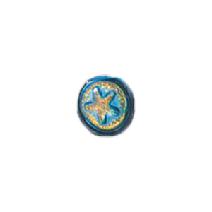 Handmade and Fused Semi Dichroic Glass Beads 16689