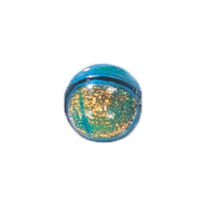 Handmade and Fused Semi Dichroic Glass Beads 16703