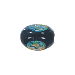 Handmade and Fused Semi Dichroic Glass Beads 16711