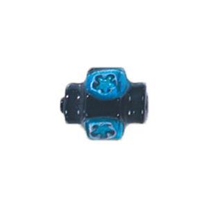 Handmade and Fused Semi Dichroic Glass Beads 16728