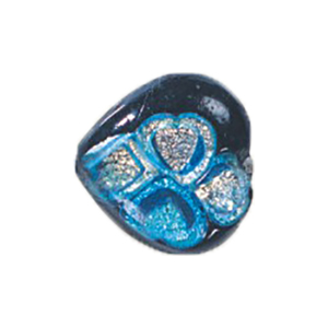 Handmade and Fused Semi Dichroic Glass Beads 16748