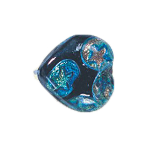 Handmade and Fused Semi Dichroic Glass Beads 16749