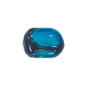 Handmade and Fused Semi Dichroic Glass Beads 16757