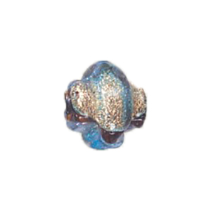 Handmade and Fused Semi Dichroic Glass Beads 16760