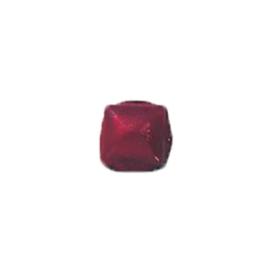 Silver foiled Glass Cabochons frosted 16784