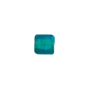 Gold foiled Glass Cabochons frosted 16844