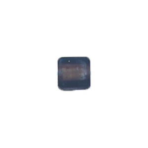 Gold foiled Glass Cabochons frosted 16846