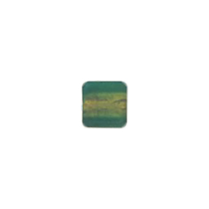 Gold foiled Glass Cabochons frosted 16847