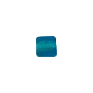 Gold foiled Glass Cabochons frosted 16852