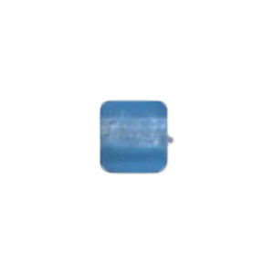 Silver foiled Glass Cabochons frosted 16938
