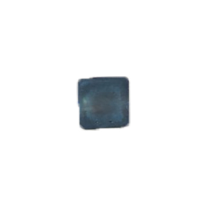 Silver foiled Glass Cabochons frosted 16963