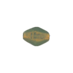 Silver foiled Glass Cabochons frosted 16972